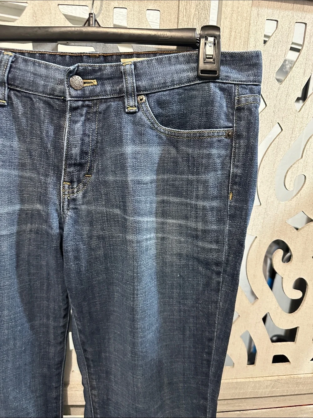 J. Crew Women's Dark Blue Boot Cut Jeans